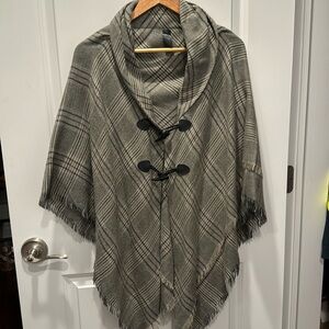 Plaid Cape